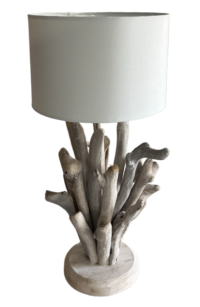 Table Lamp Driftwood Upright Sticks