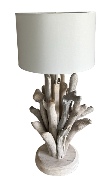 Table Lamp Driftwood Upright Sticks