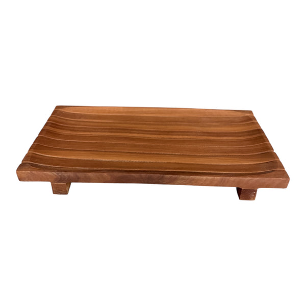 Bathroom Tray Wooden large