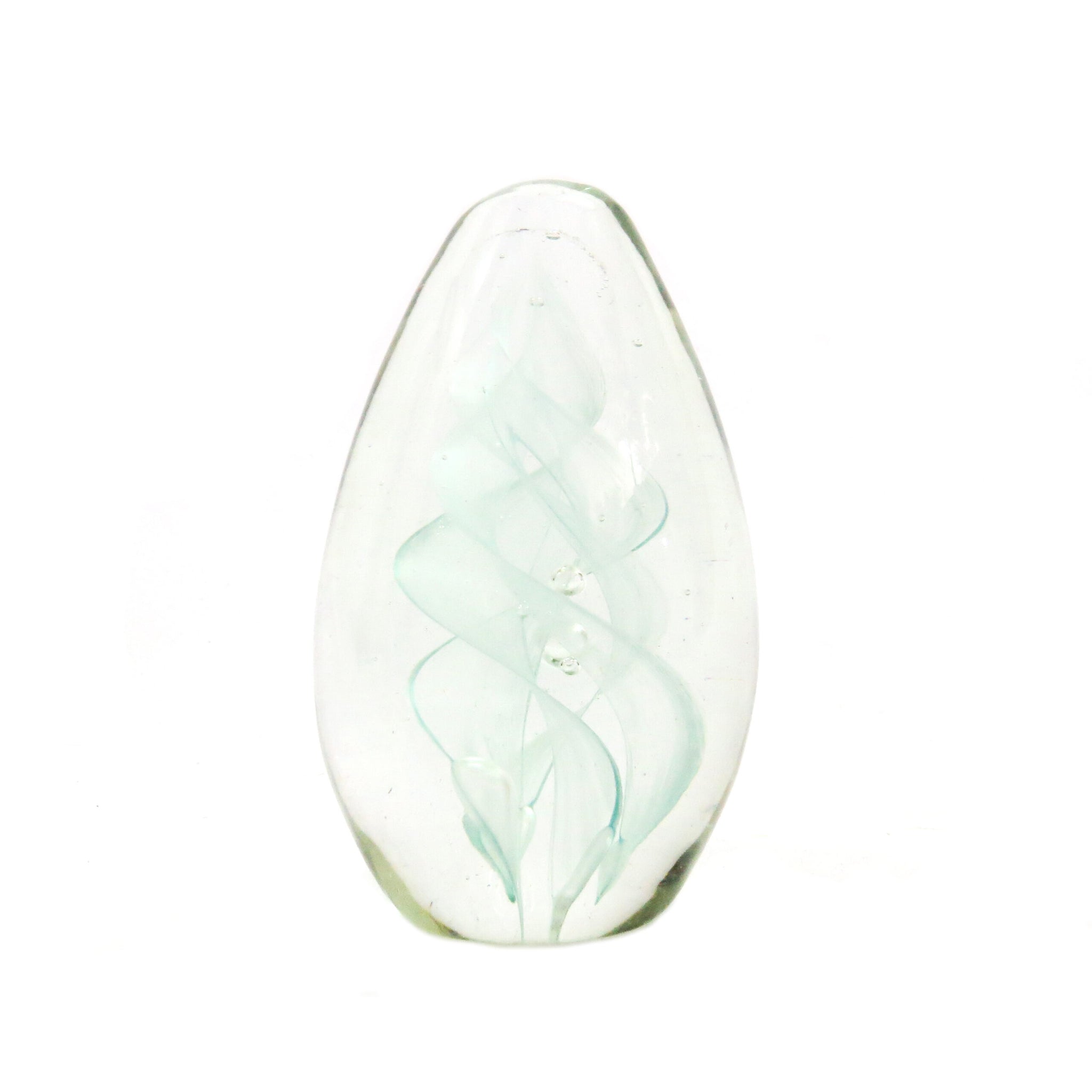 Paper Weight Glass  Spiral