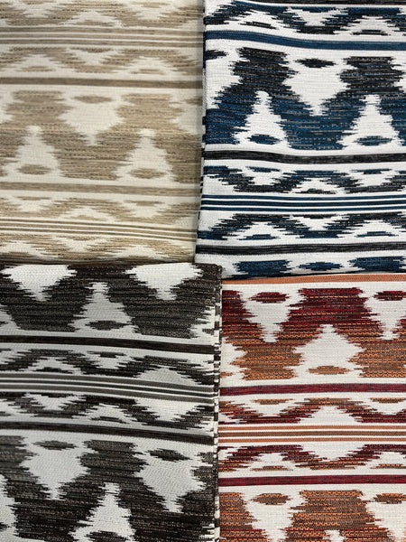 Scatter Cushion Cover Woven Geometric Design 50x50cm Rock