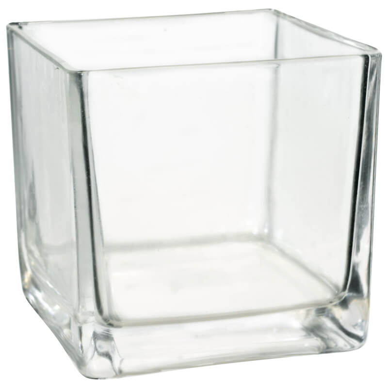Vase Glass 10x10cm