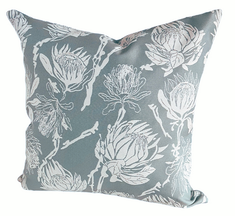 Scatter Cushion Cover 60x60cm - Outdoor Fabric Protea