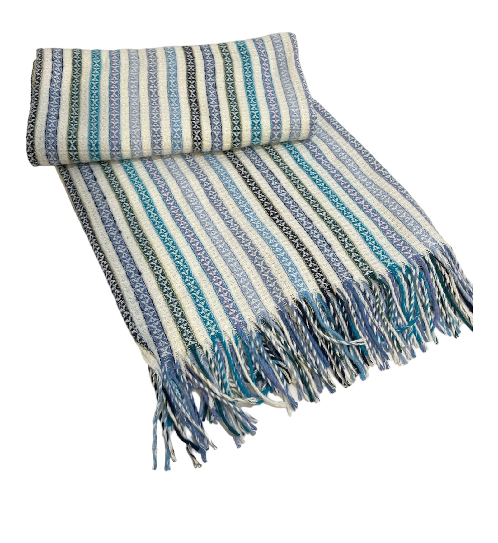 Throw Blanket 150x200cm Multicolour Stripes
