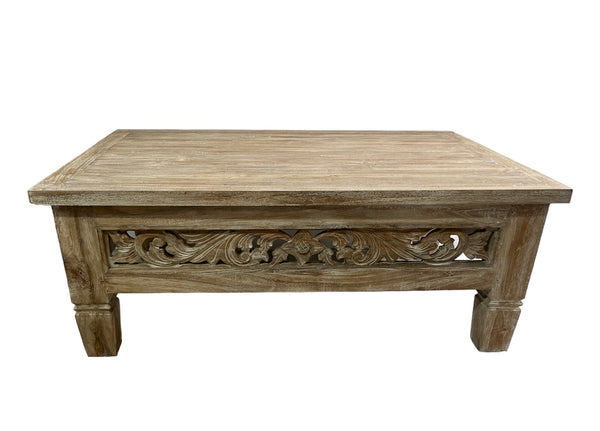 Coffee Table White Washed Teak