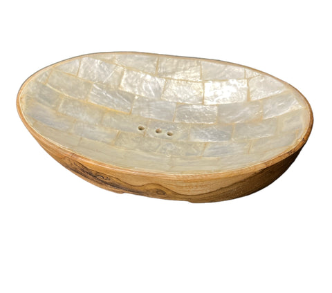 Soapdish Shell & Wood