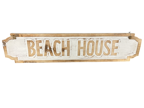 Beach House Sign 80cm