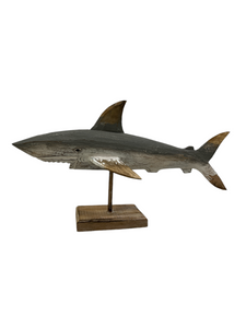 Shark on stand 50cm