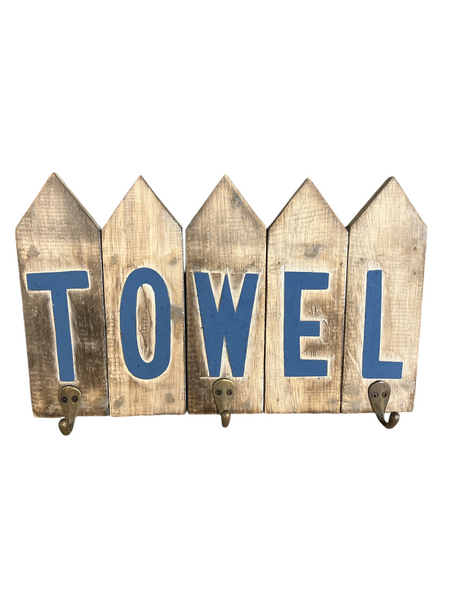 Towel Wall Hooks Wooden