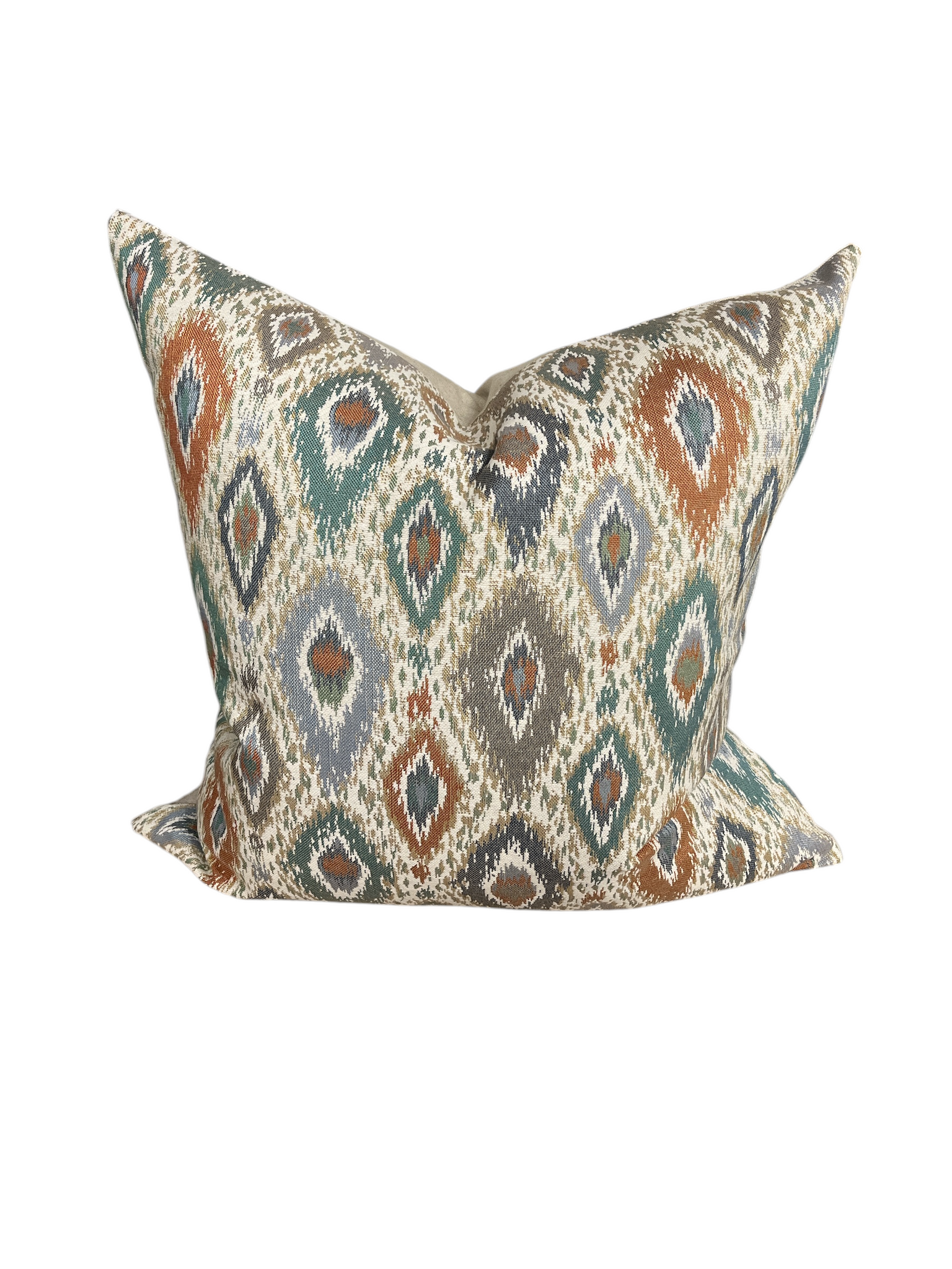Scatter Cushion Luxury Weave Ikat cover 60x60cm