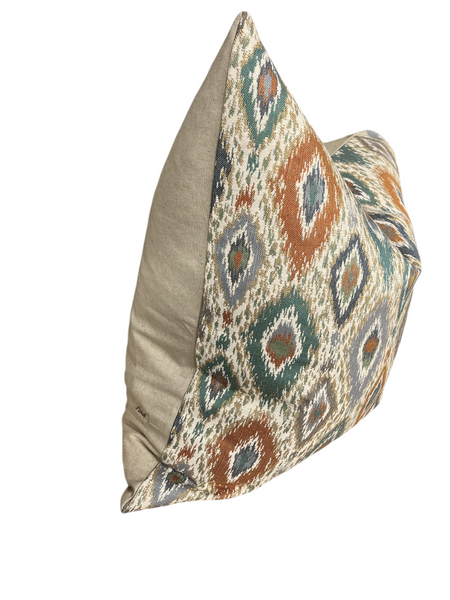 Scatter Cushion Luxury Weave Ikat cover 60x60cm