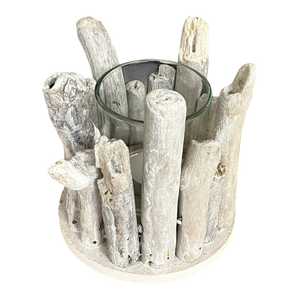Candle Holder Driftwood