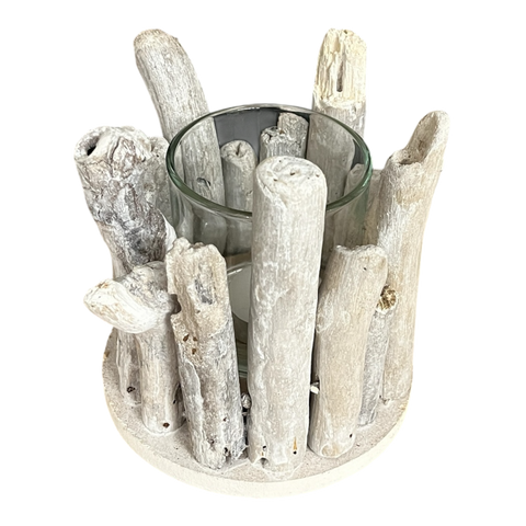 Candle Holder Driftwood