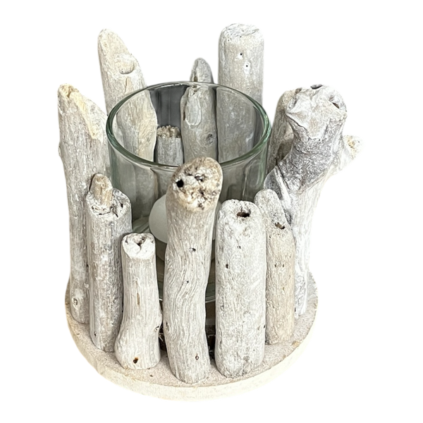 Candle Holder Driftwood