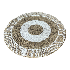 Rug / Mat 120cm Round Seagrass