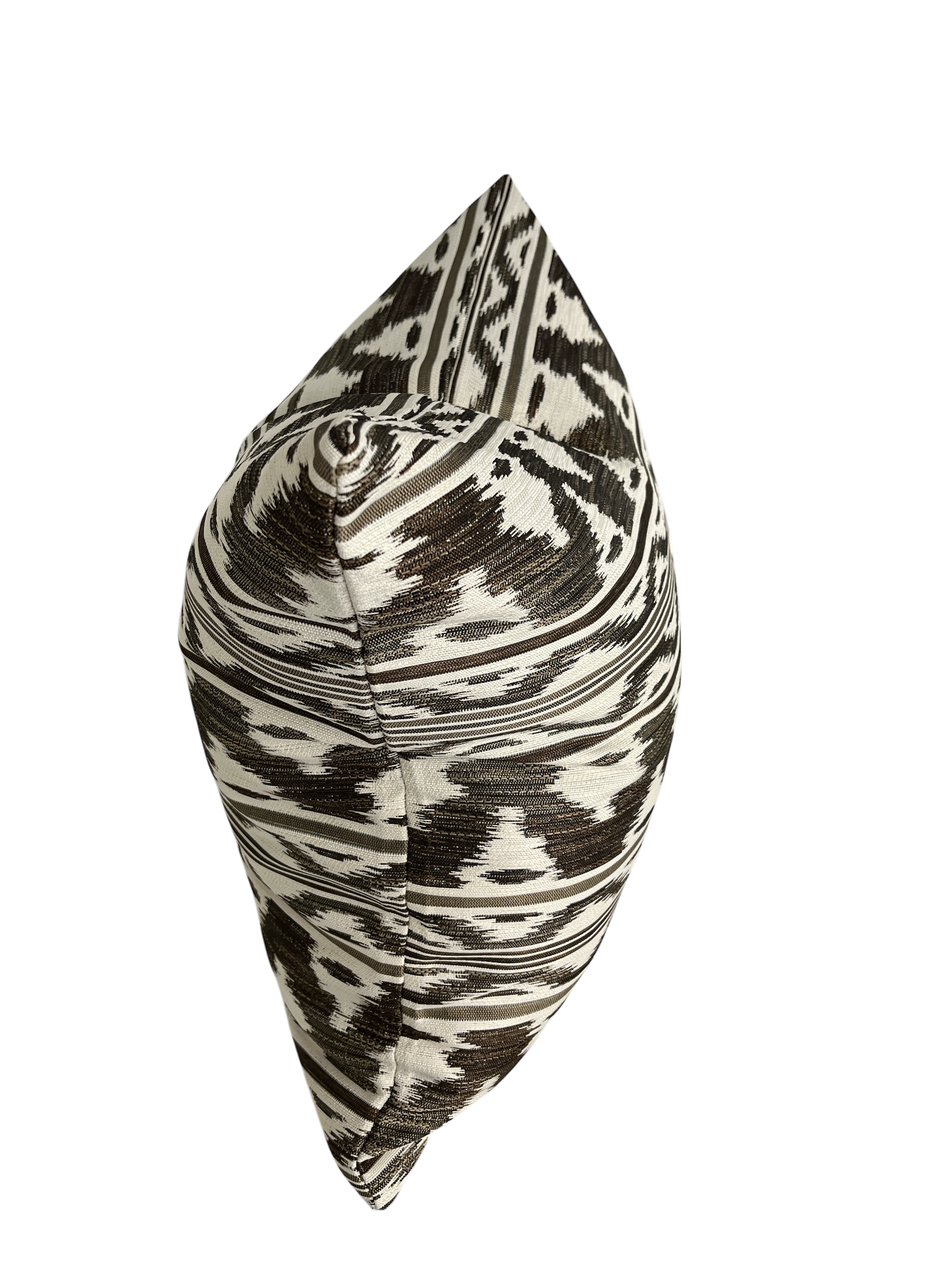 Scatter Cushion Cover Woven Geometric Design 50x50cm Rock
