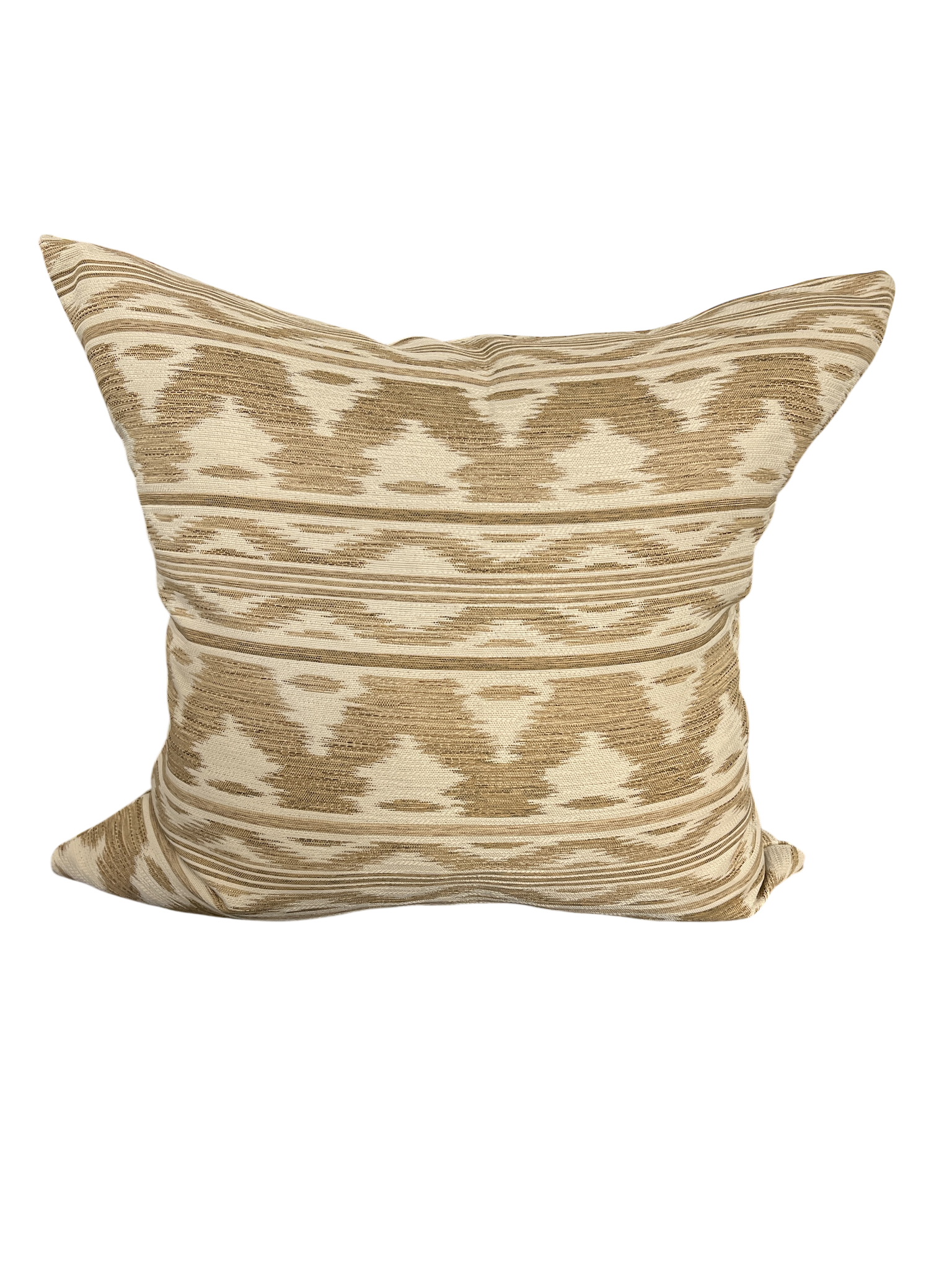 Scatter Cushion Cover Woven Geometric Design 50x50cm Sand