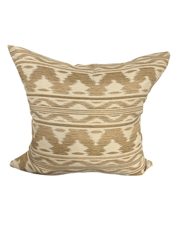 Scatter Cushion Cover Woven Geometric Design 50x50cm Sand