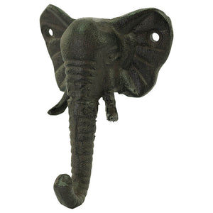 Cast Iron Wall Hook Elephant