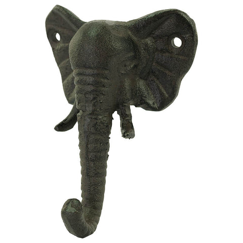 Cast Iron Wall Hook Elephant
