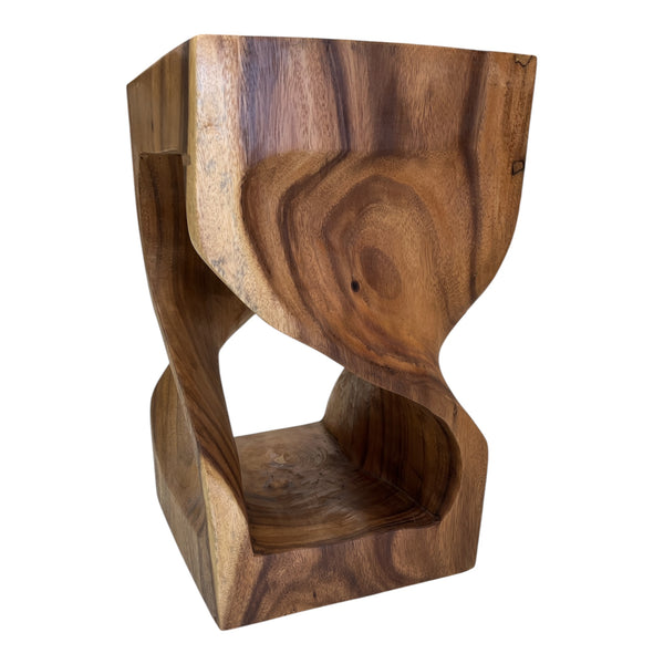 Side Table Square Open Curved Carving