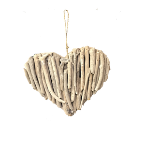 Driftwood Heart 30cm
