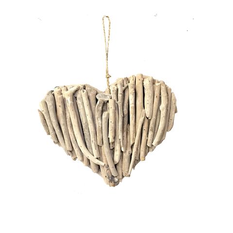 Driftwood Heart 30cm