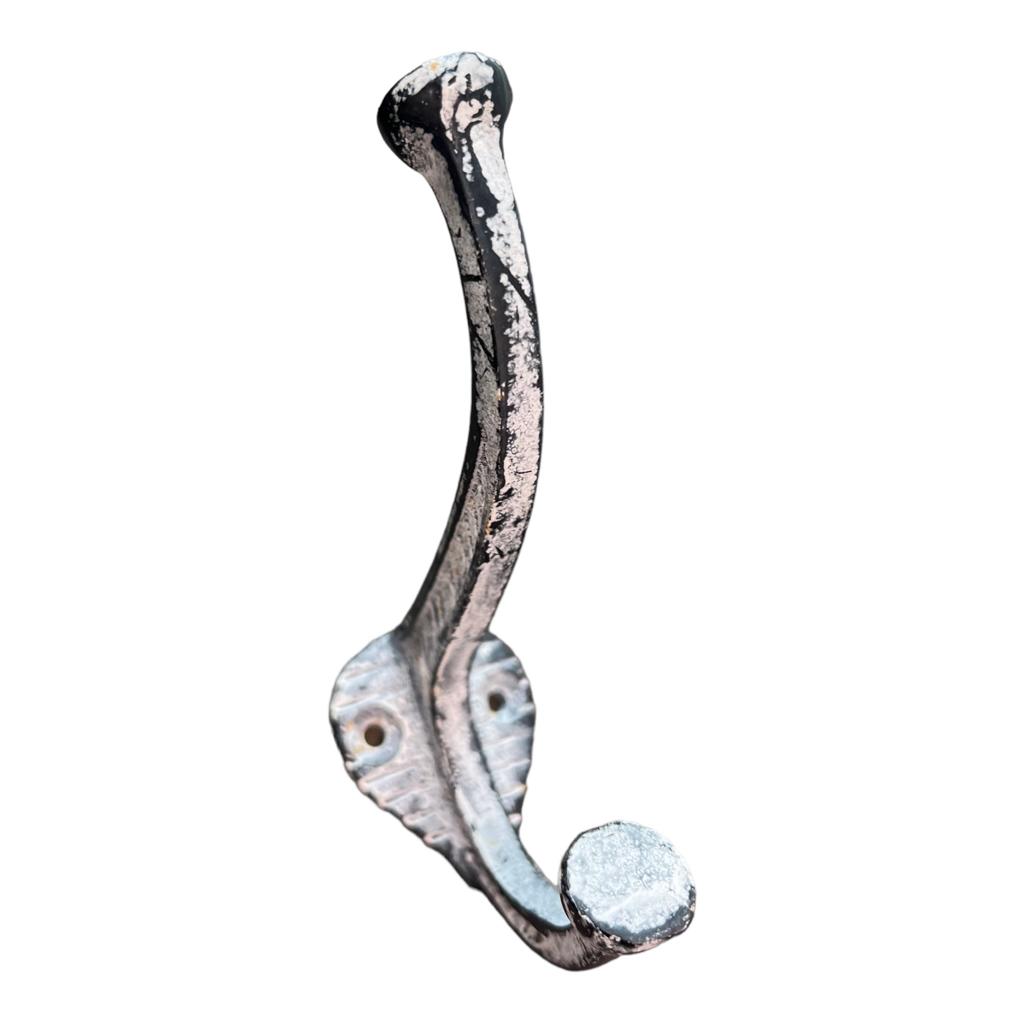 Beach House Cast Iron Wall Hooks White